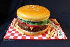 hamburger-cake